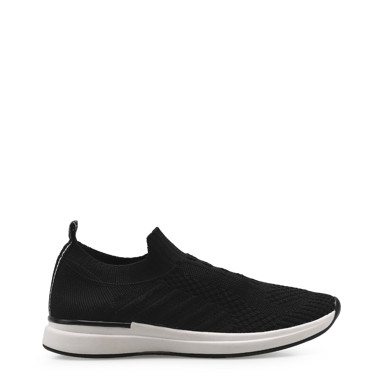 Slip On Malha Knit Preto