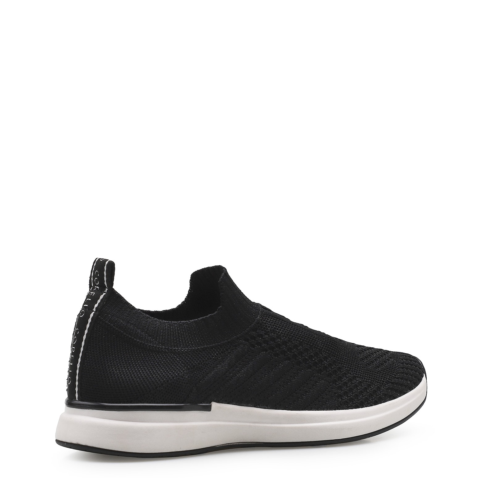 Slip On Malha Knit Preto