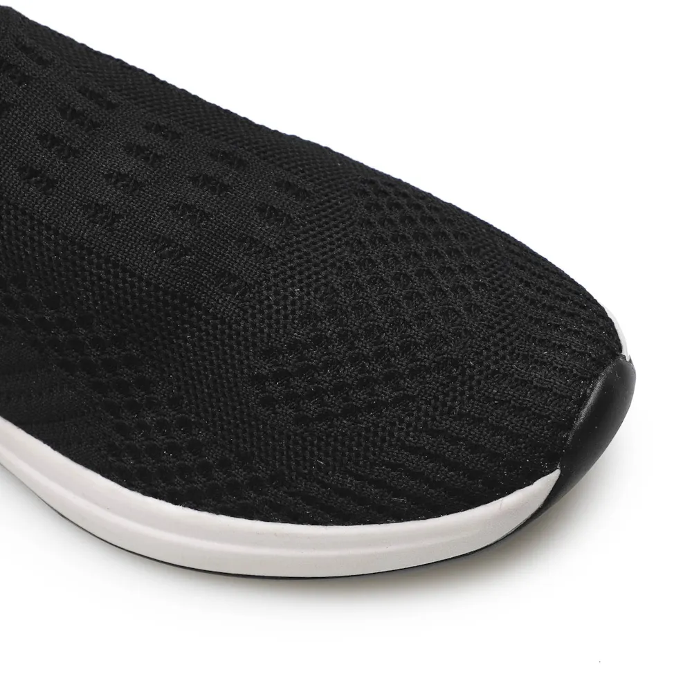 Slip On Malha Knit Preto - imagem 7