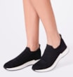 Slip On Malha Knit Preto - imagem 2