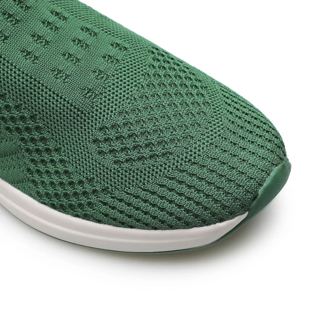 Slip On Malha Knit Verde - imagem 6