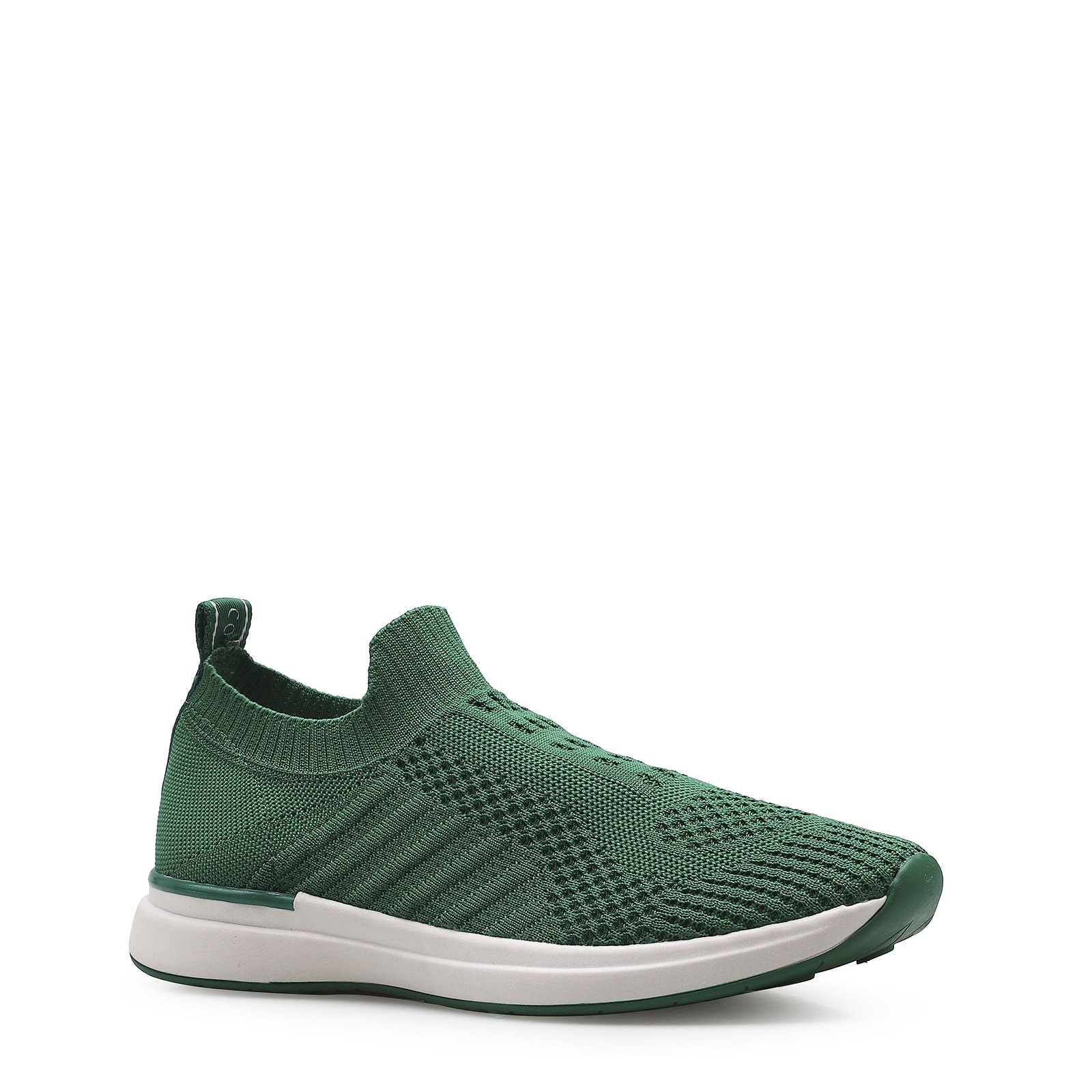 Slip On Malha Knit Verde