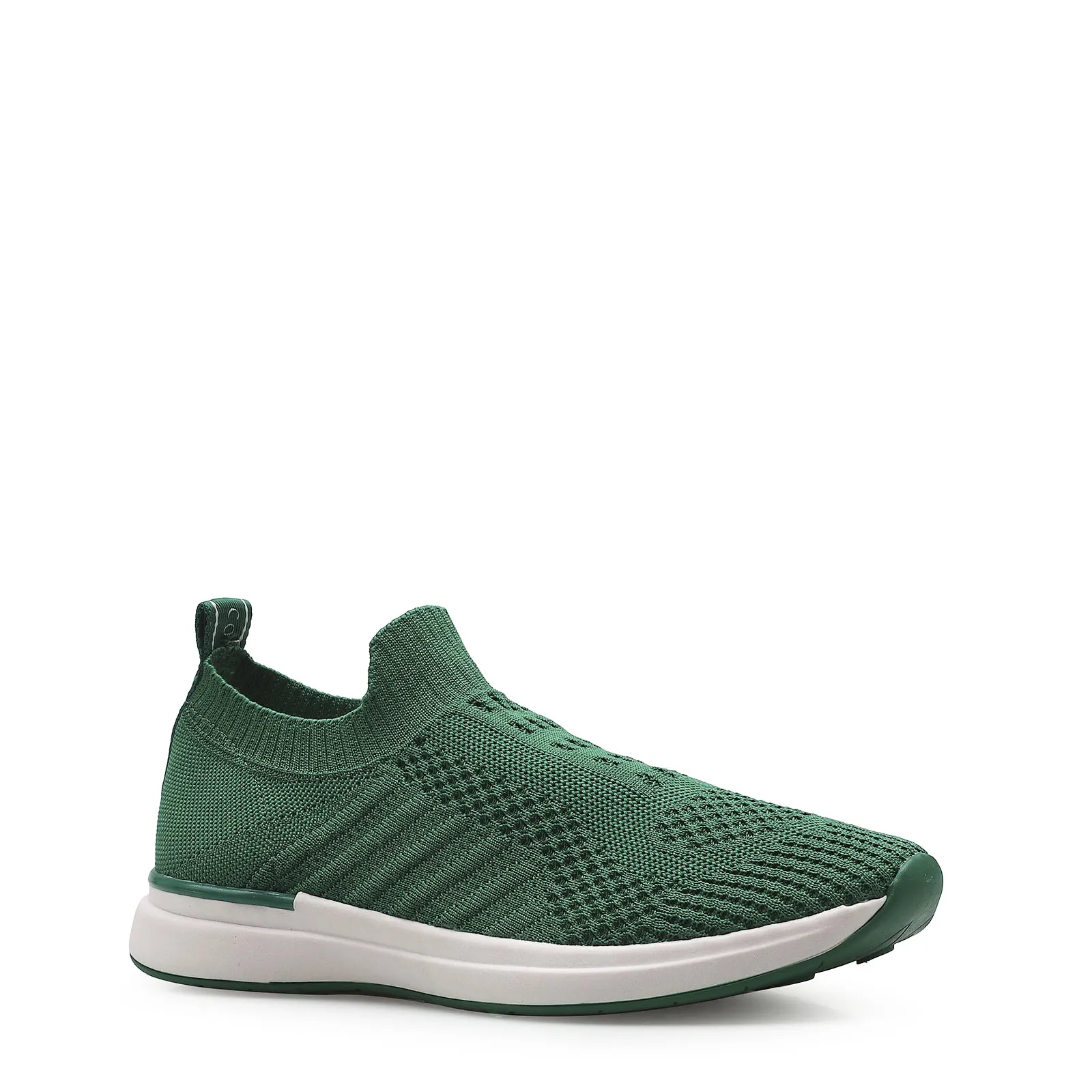 Slip On Malha Knit Verde