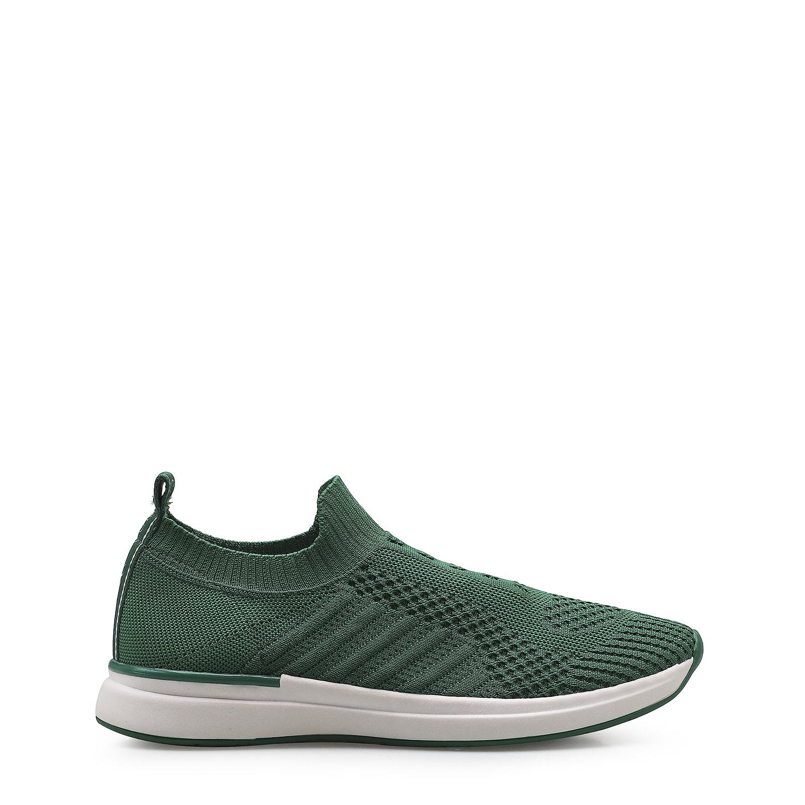 Slip On Malha Knit Verde