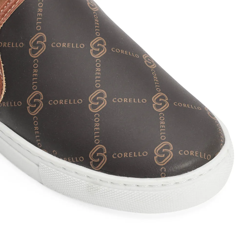 Slip On Monograma/Couro Marrom - imagem 7