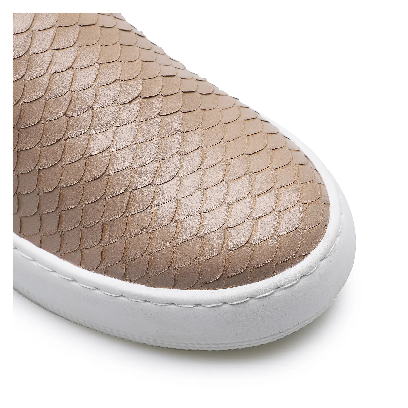 Slip On Python Bege