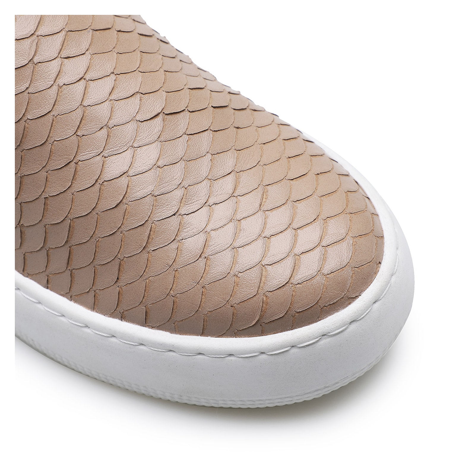 Slip On Python Bege