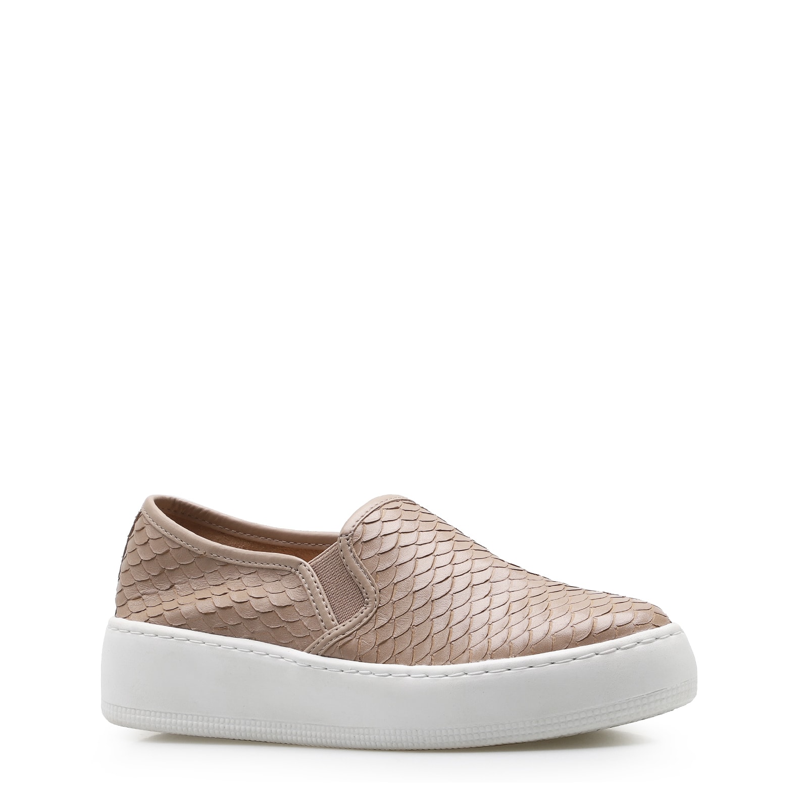Slip On Python Bege
