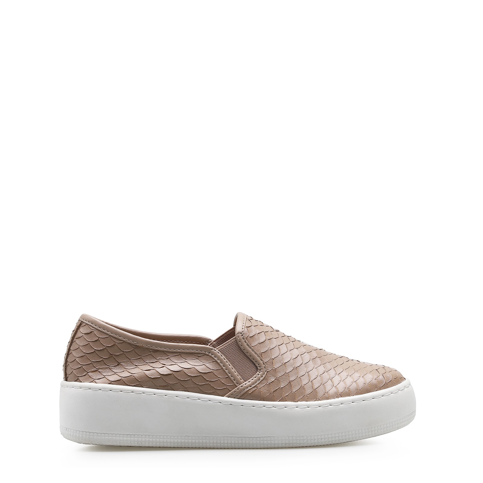 Slip On Python Bege