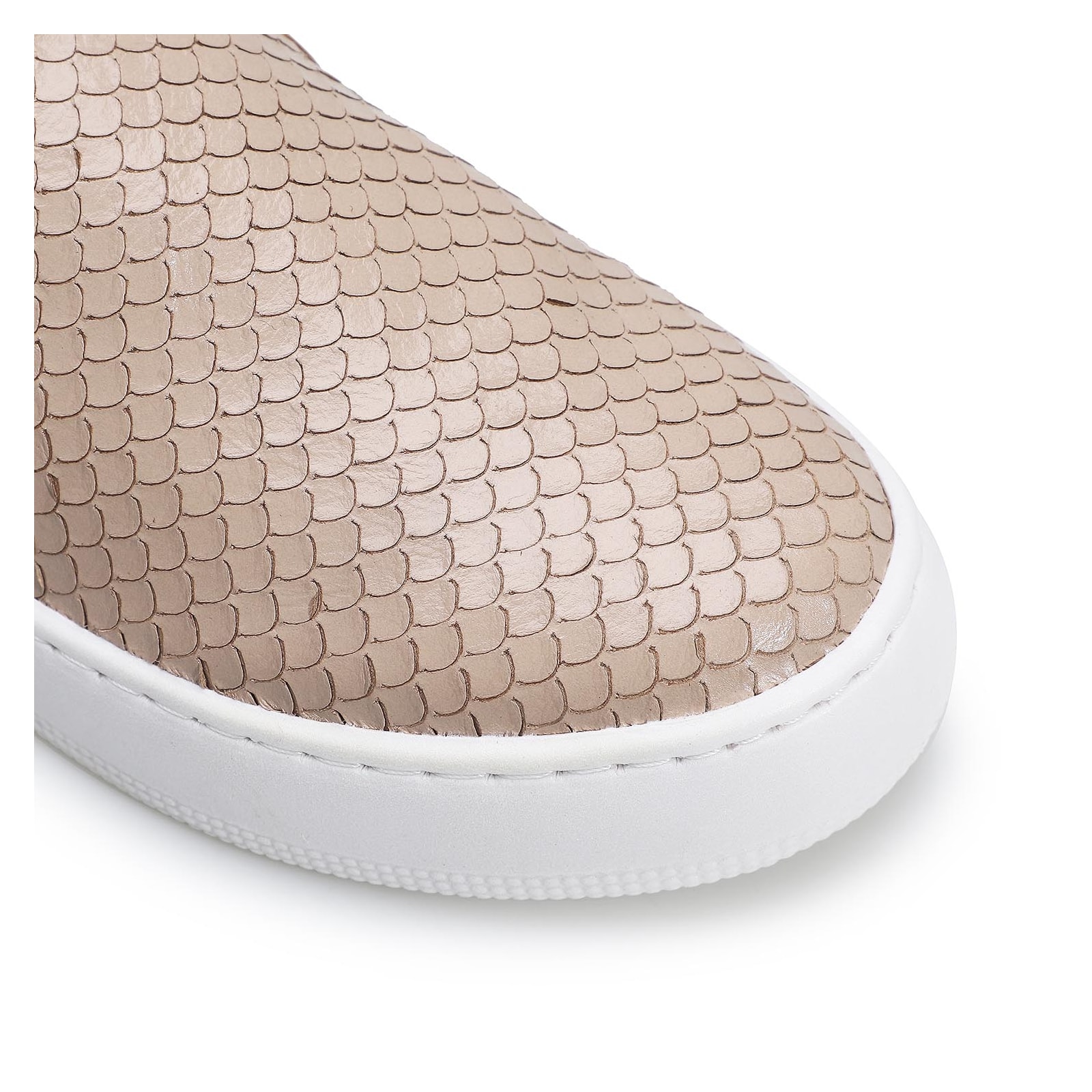 Slip On Python Bege