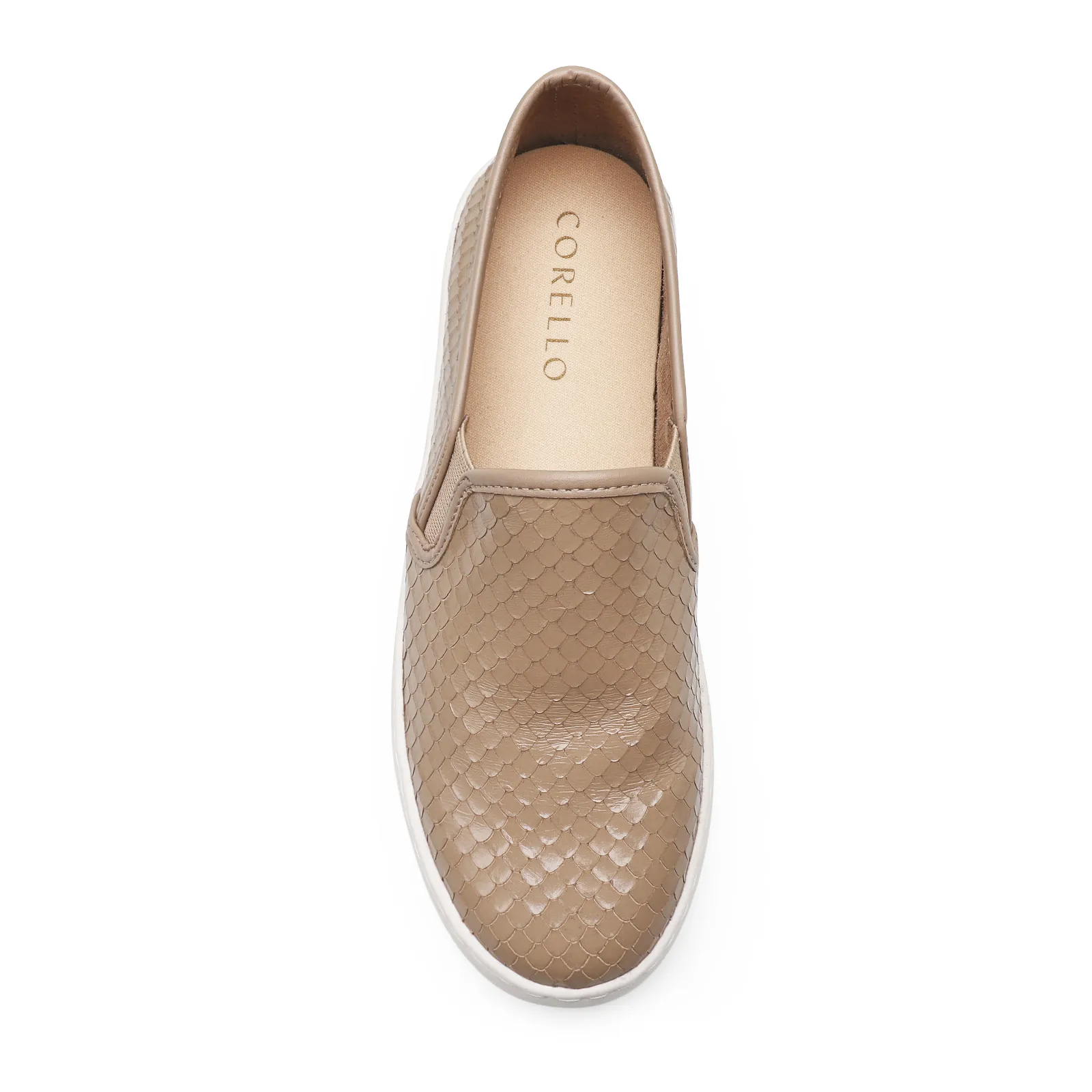 Slip On Python Bege