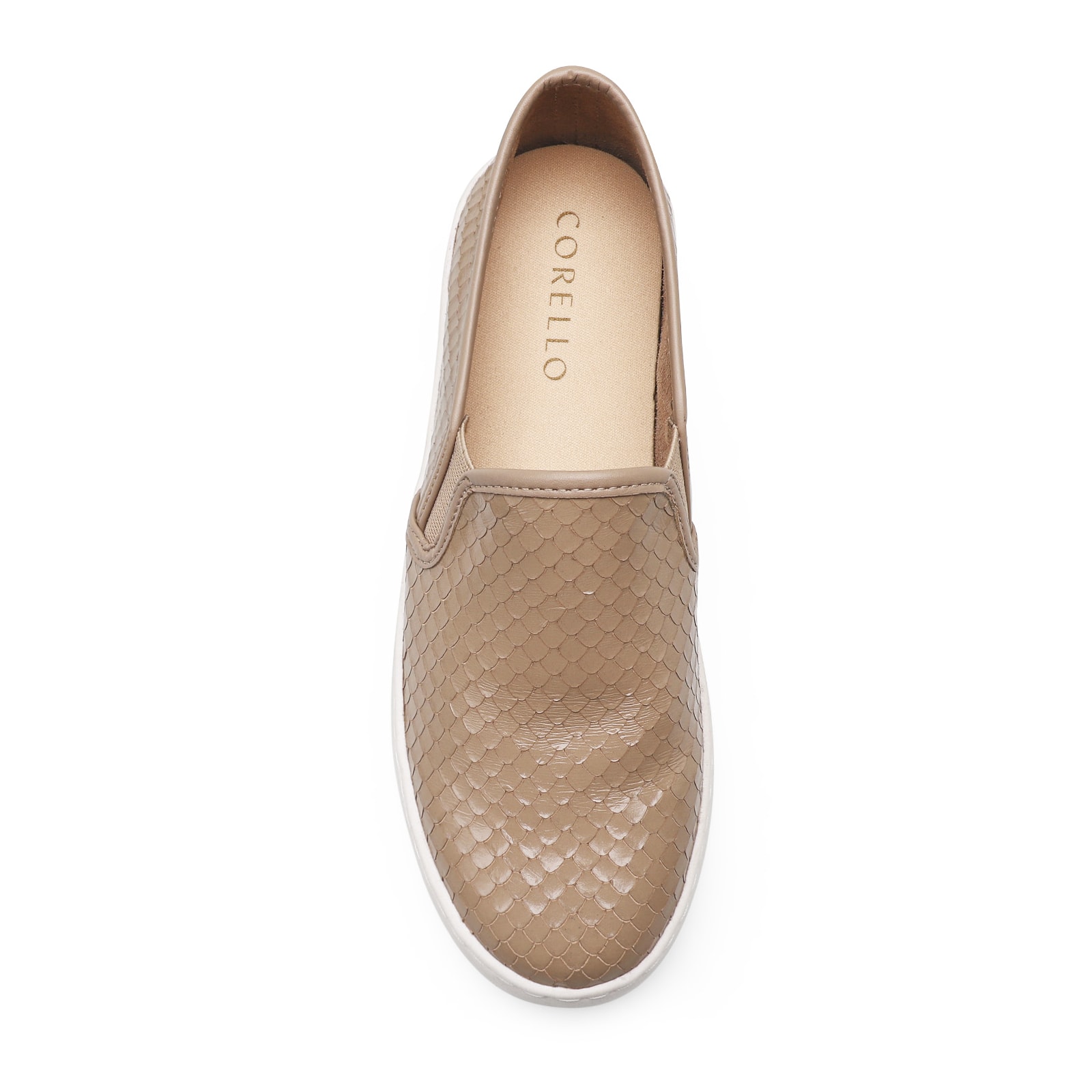 Slip On Python Bege