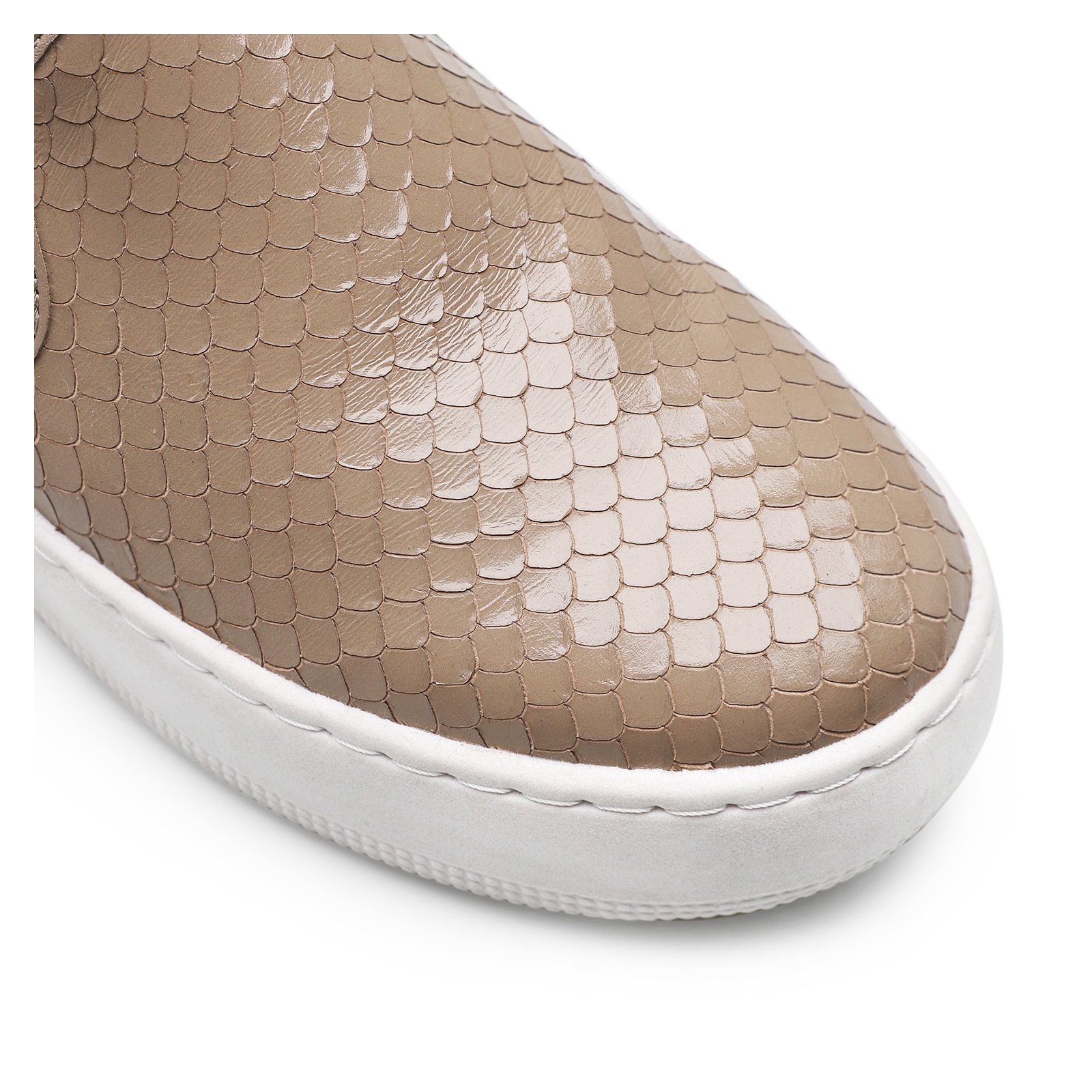 Slip On Python Bege