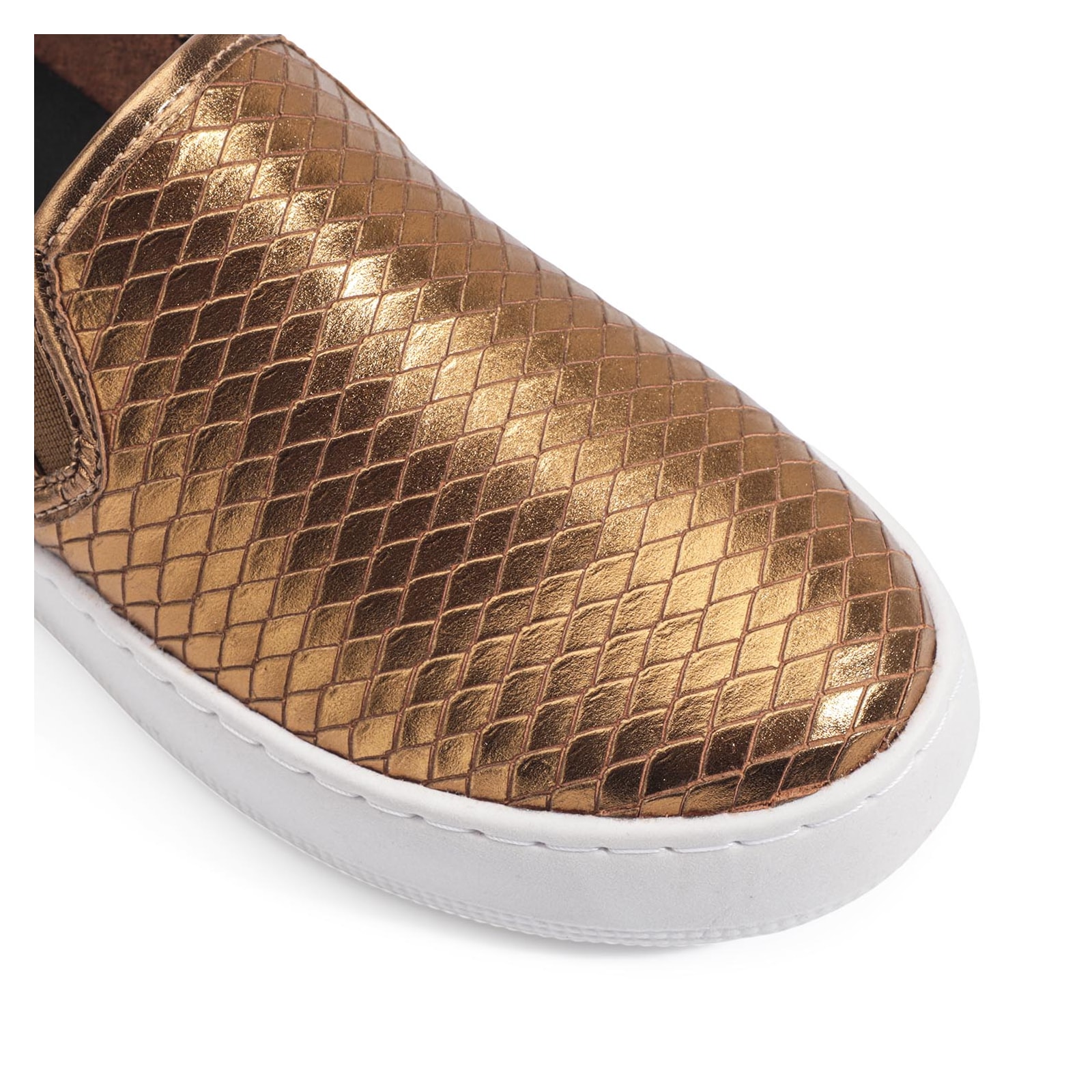 Slip On Python Bronze