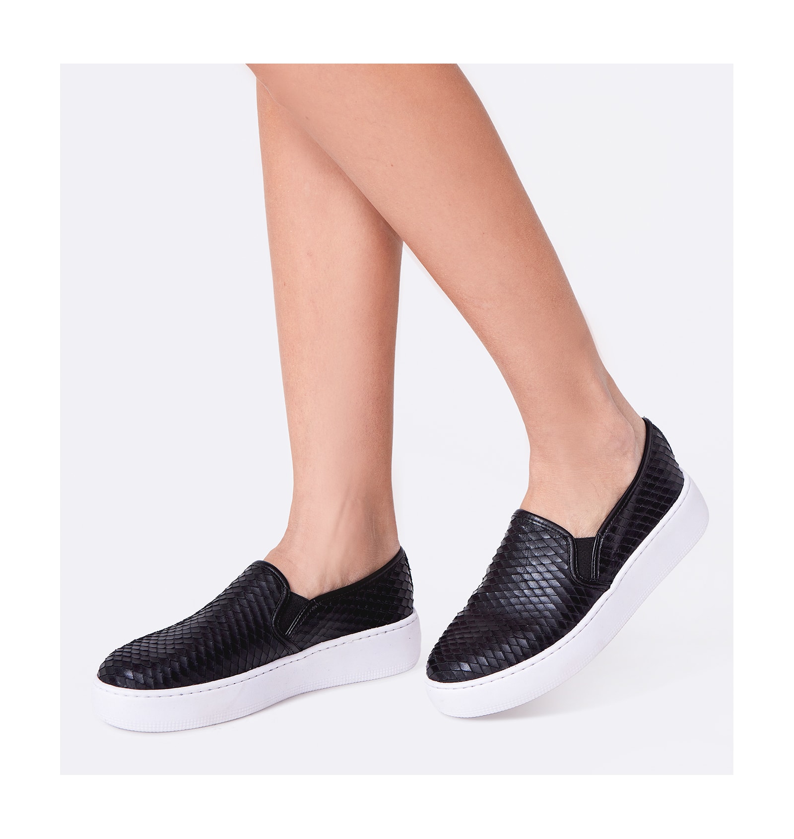 Slip On Python Preto