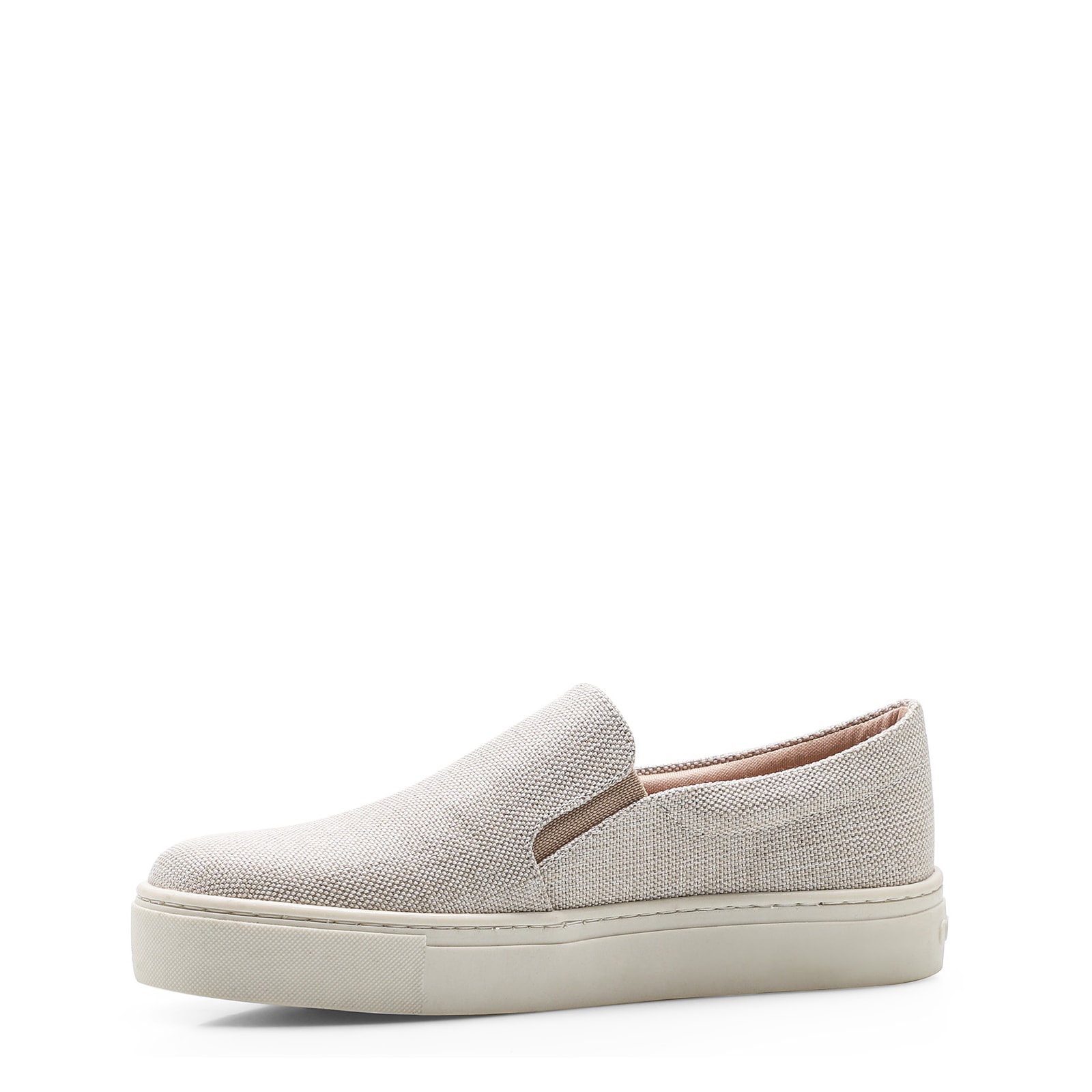 Slip On Tecido Bege