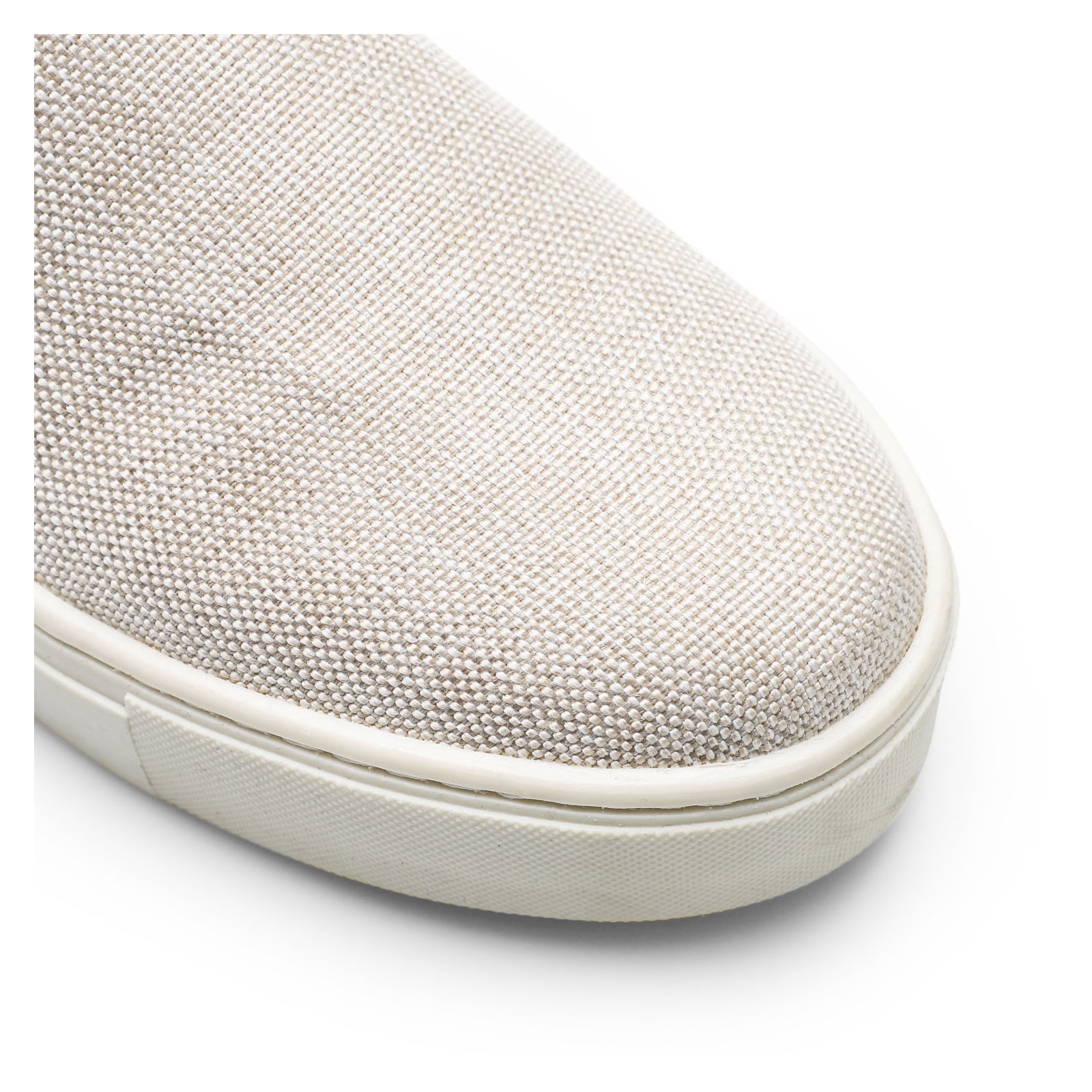 Slip On Tecido Bege
