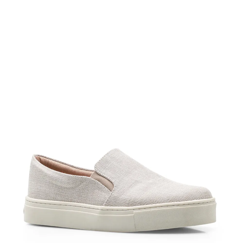 Slip On Tecido Bege