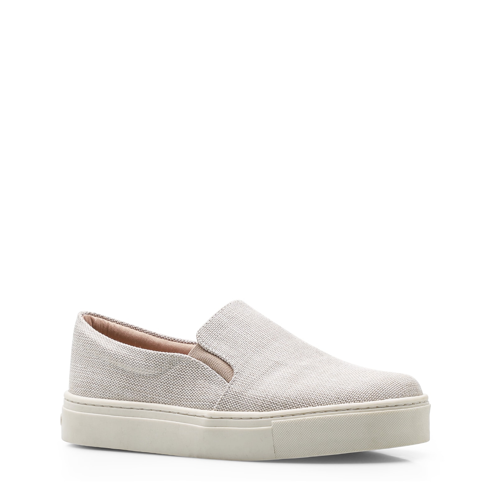 Slip On Tecido Bege
