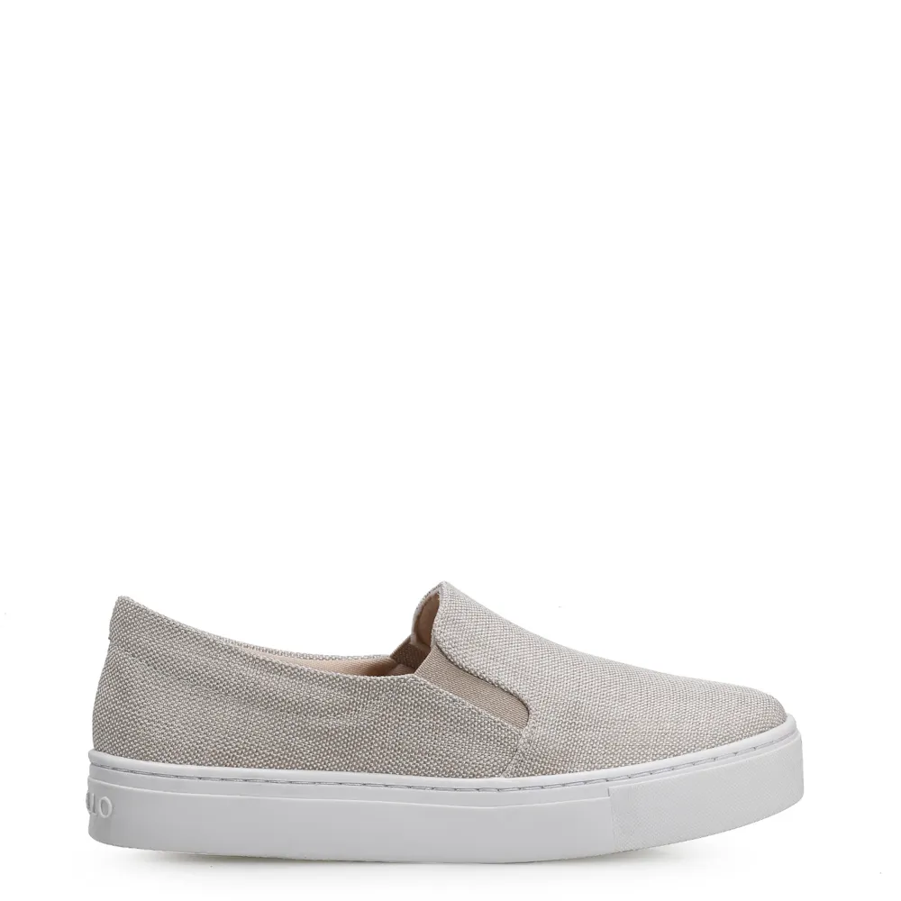 Slip On Tecido Cru/Branco - imagem 2