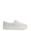 Slip On Tecido/Trama Tricolor Azul - imagem 2
