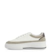 Tênis Alt Branco / Camurça Off White / Couro Pewter - imagem 4