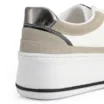 Tênis Alt Branco / Camurça Off White / Couro Pewter - imagem 7