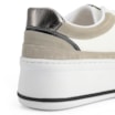 Tênis Alt Branco / Camurça Off White / Couro Pewter - imagem 7
