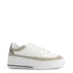 Tênis Alt Branco / Camurça Off White / Couro Pewter - imagem 1