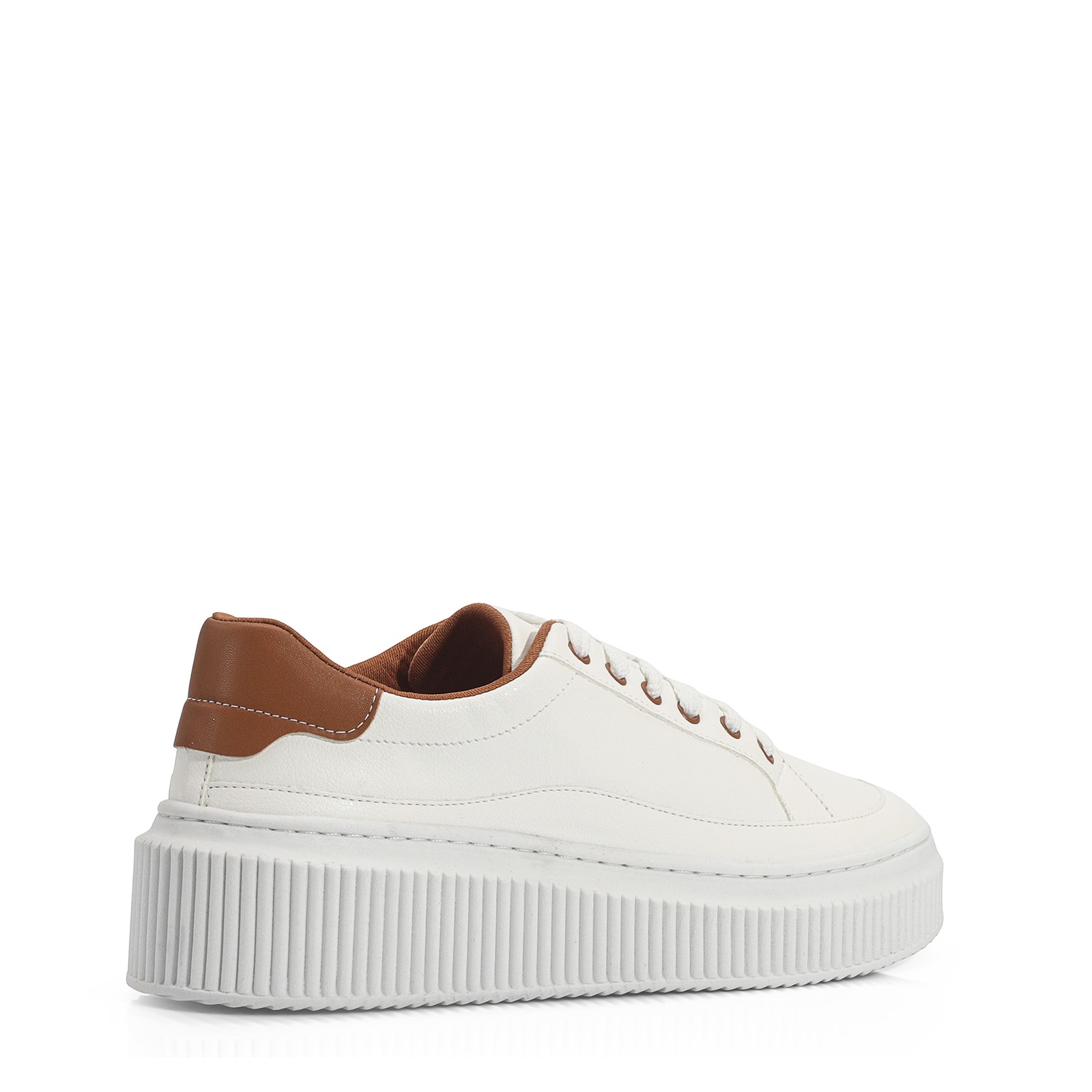 Tênis Alt Branco/Caramelo
