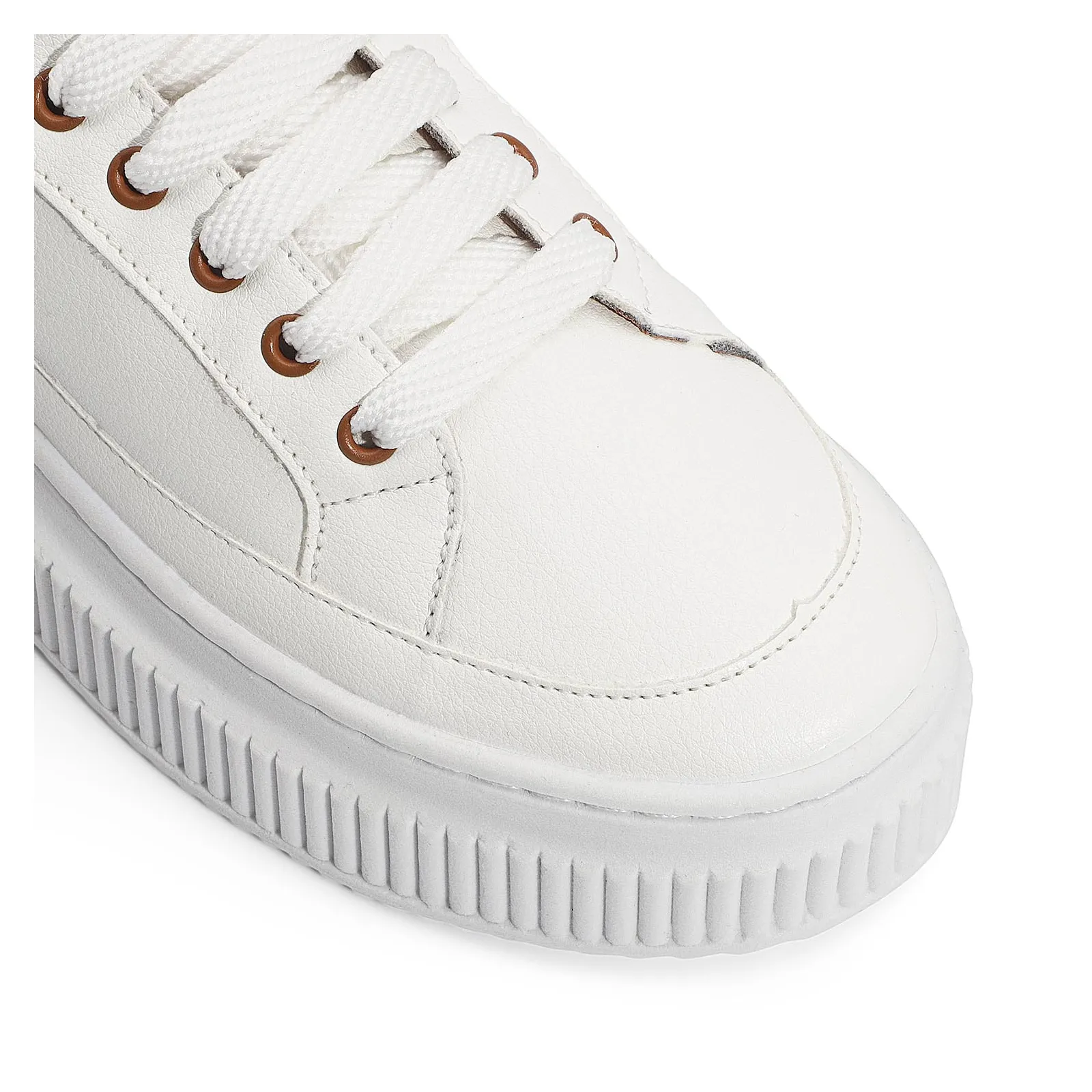 Tênis Alt Branco/Caramelo
