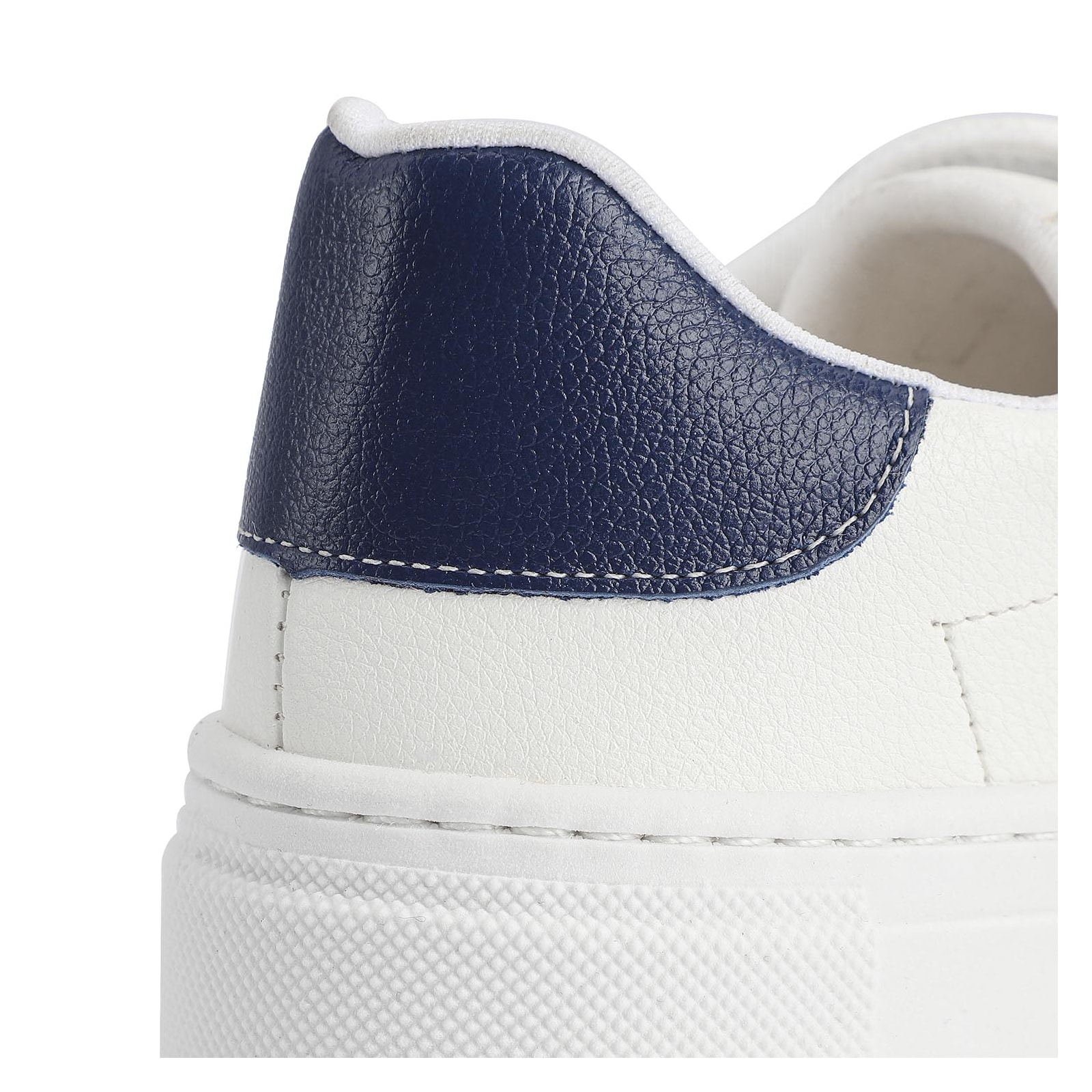 Tênis Alt Branco / Couro Azul