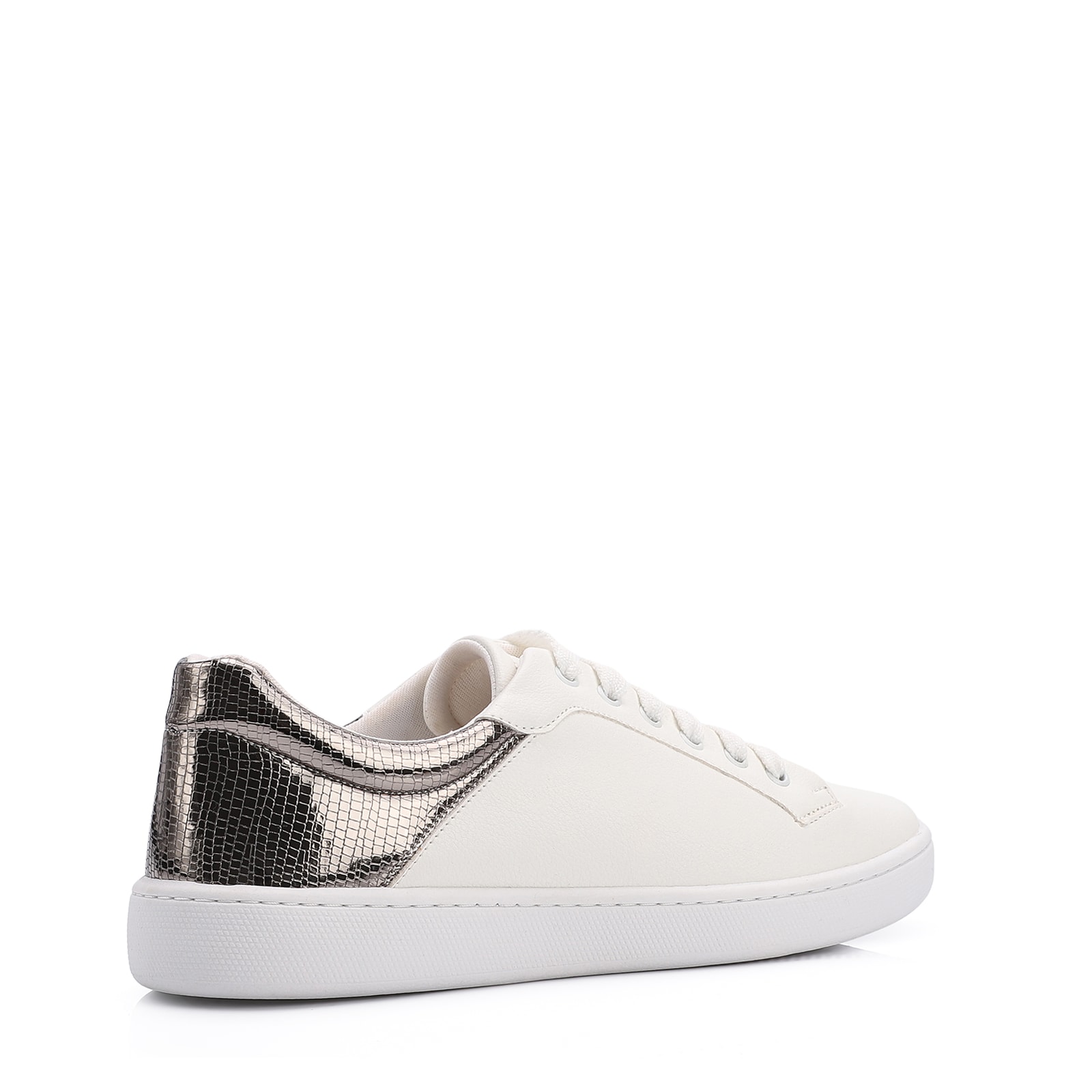 Tênis Alt Branco/Prata