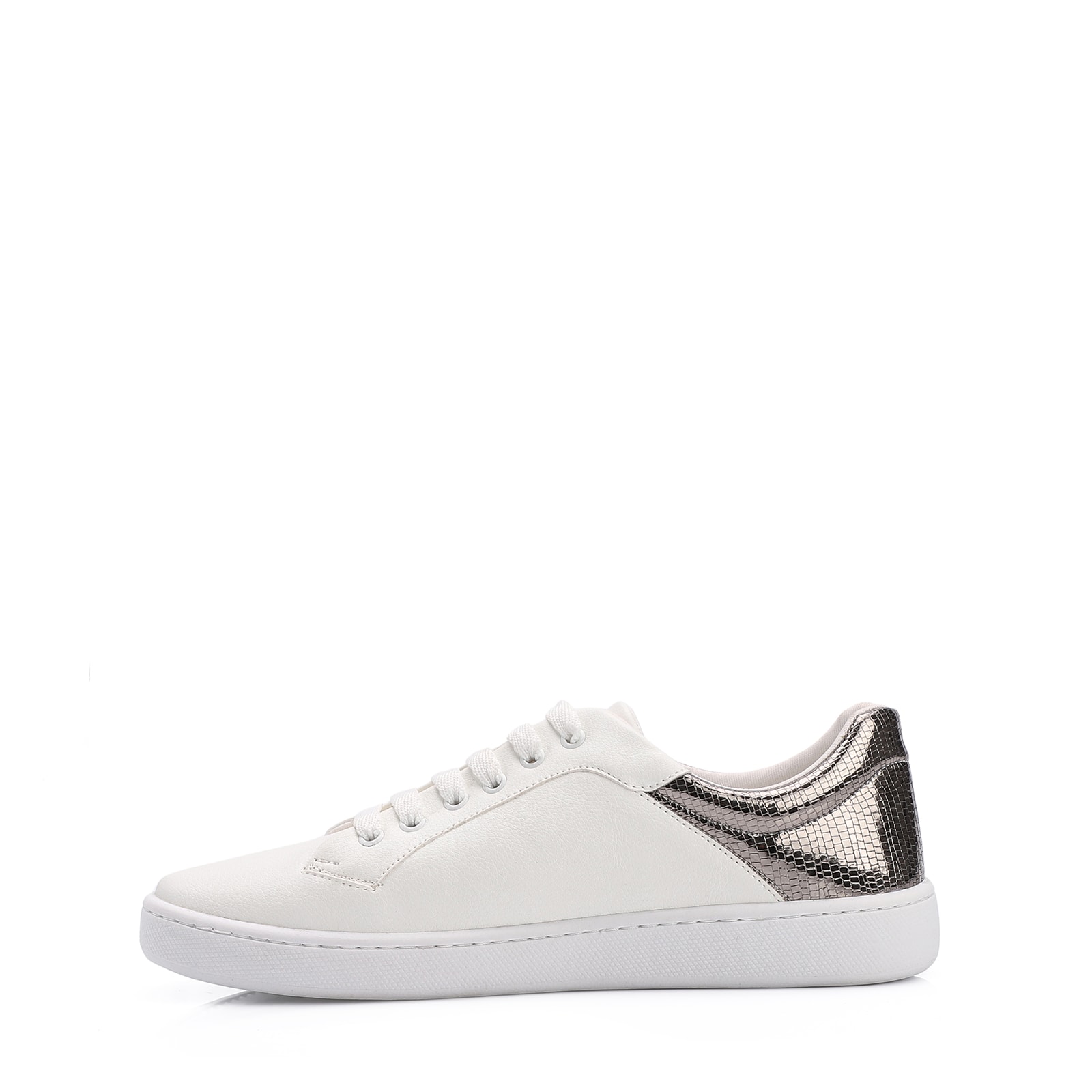 Tênis Alt Branco/Prata