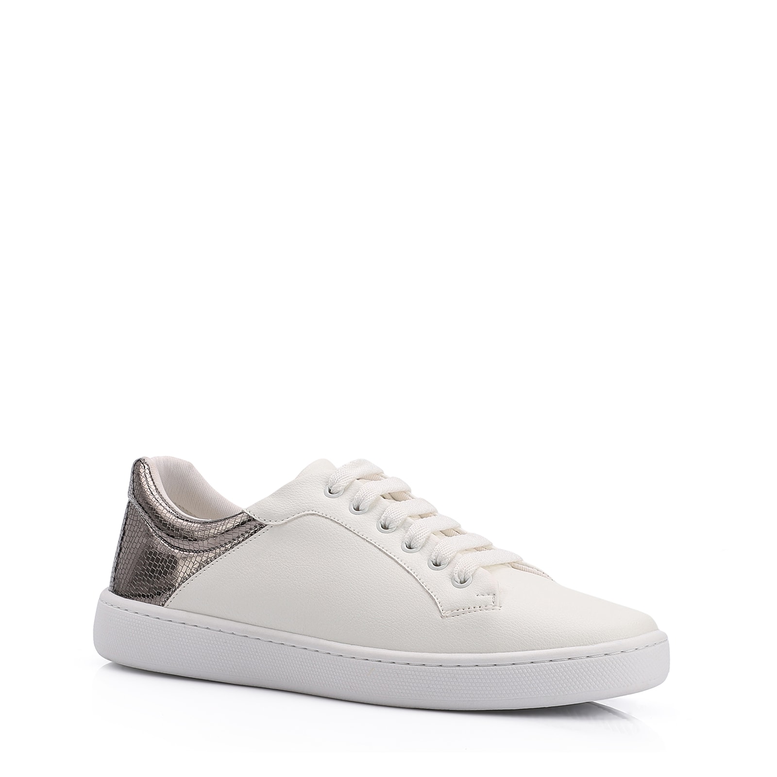 Tênis Alt Branco/Prata