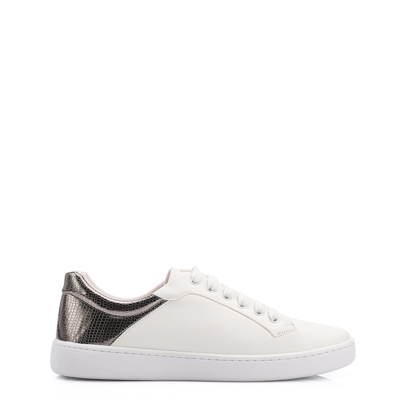 Tênis Alt Branco/Prata