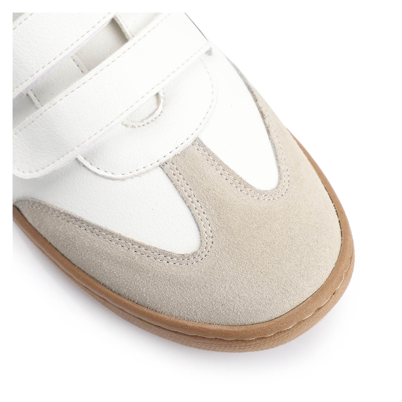 Tênis Alt Branco/Preto/Camurça Cinza