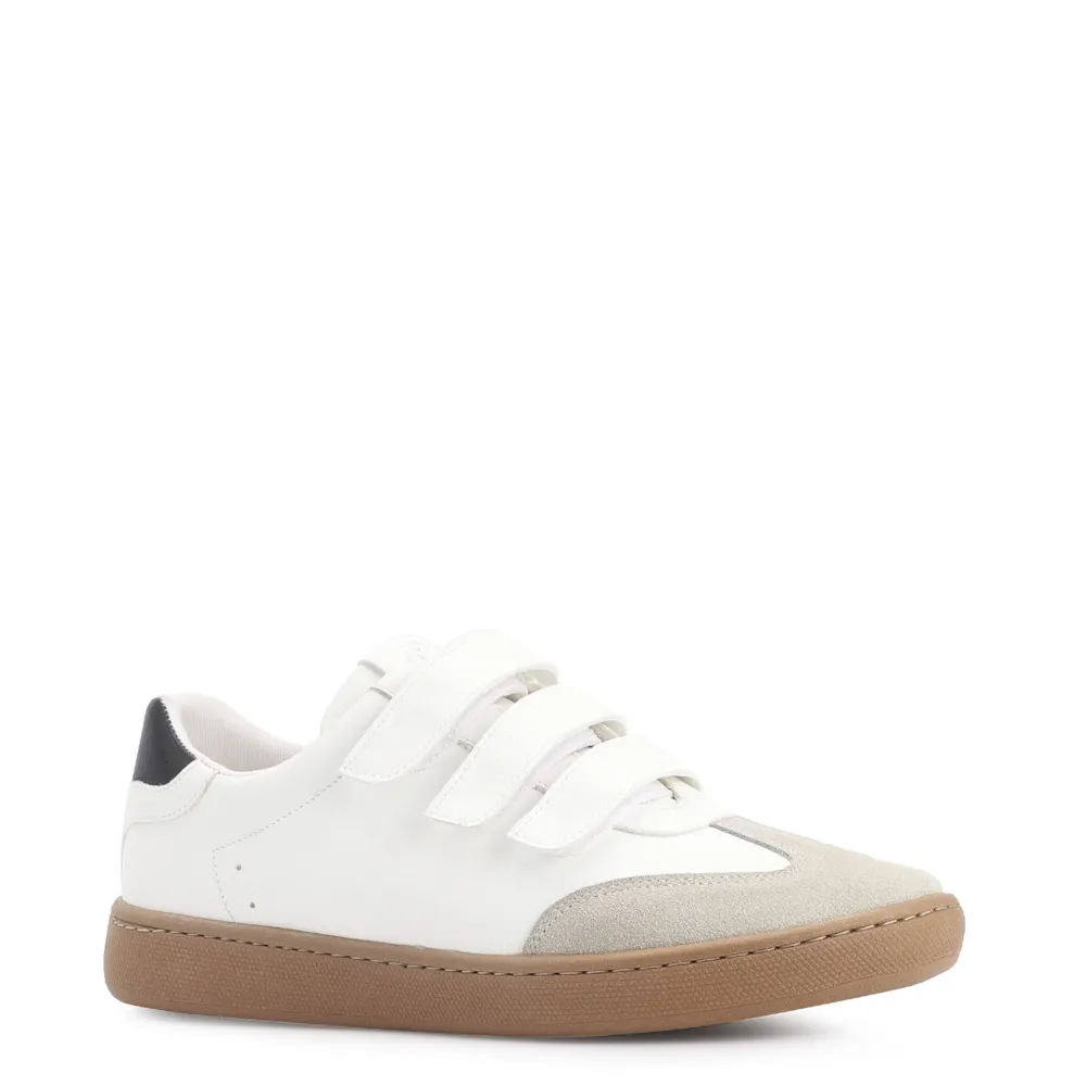 Tênis Alt Branco/Preto/Camurça Cinza