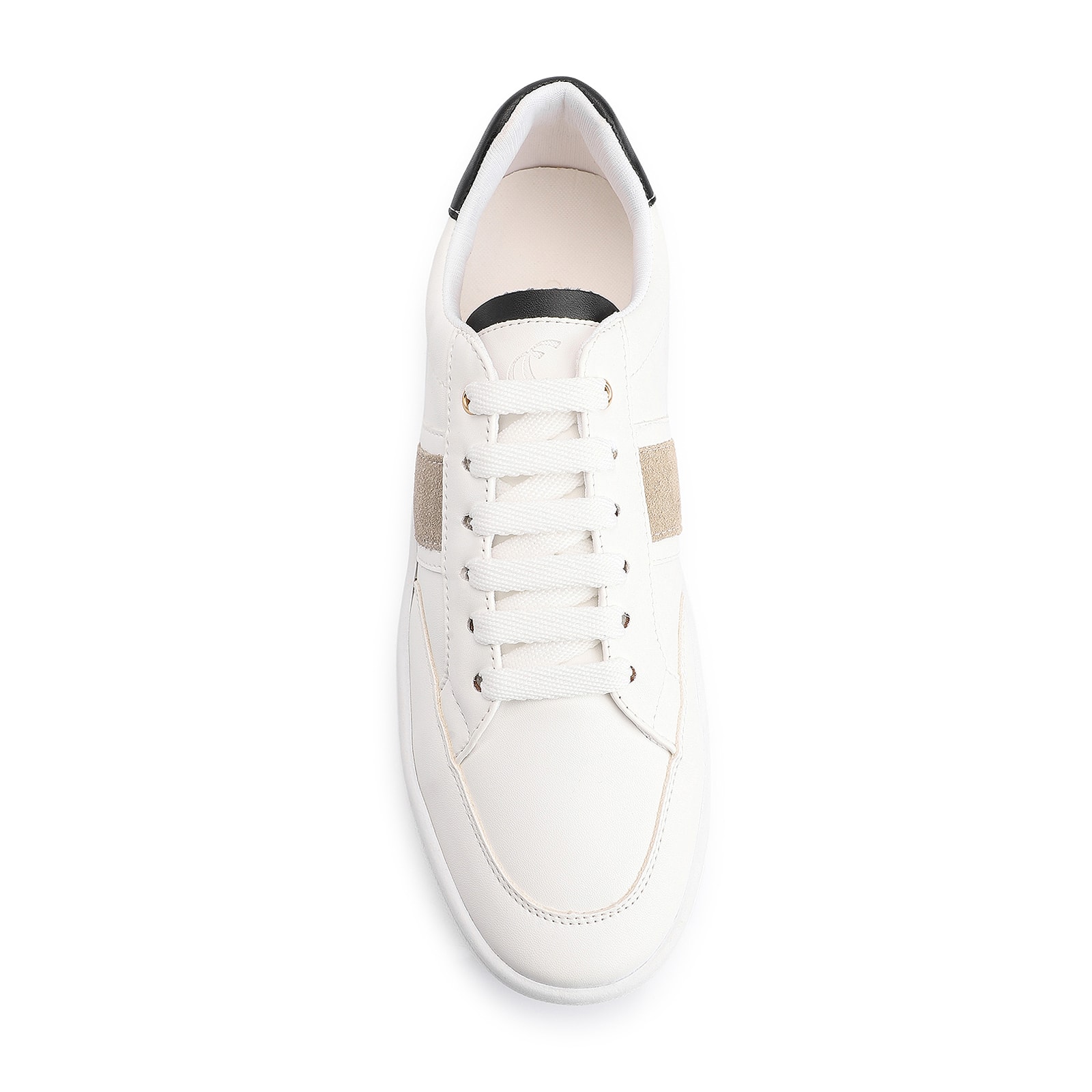 Tênis Alt Branco/Preto/Camurça Cinza