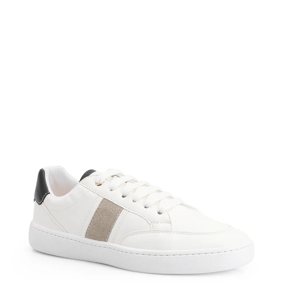 Tênis Alt Branco/Preto/Camurça Cinza