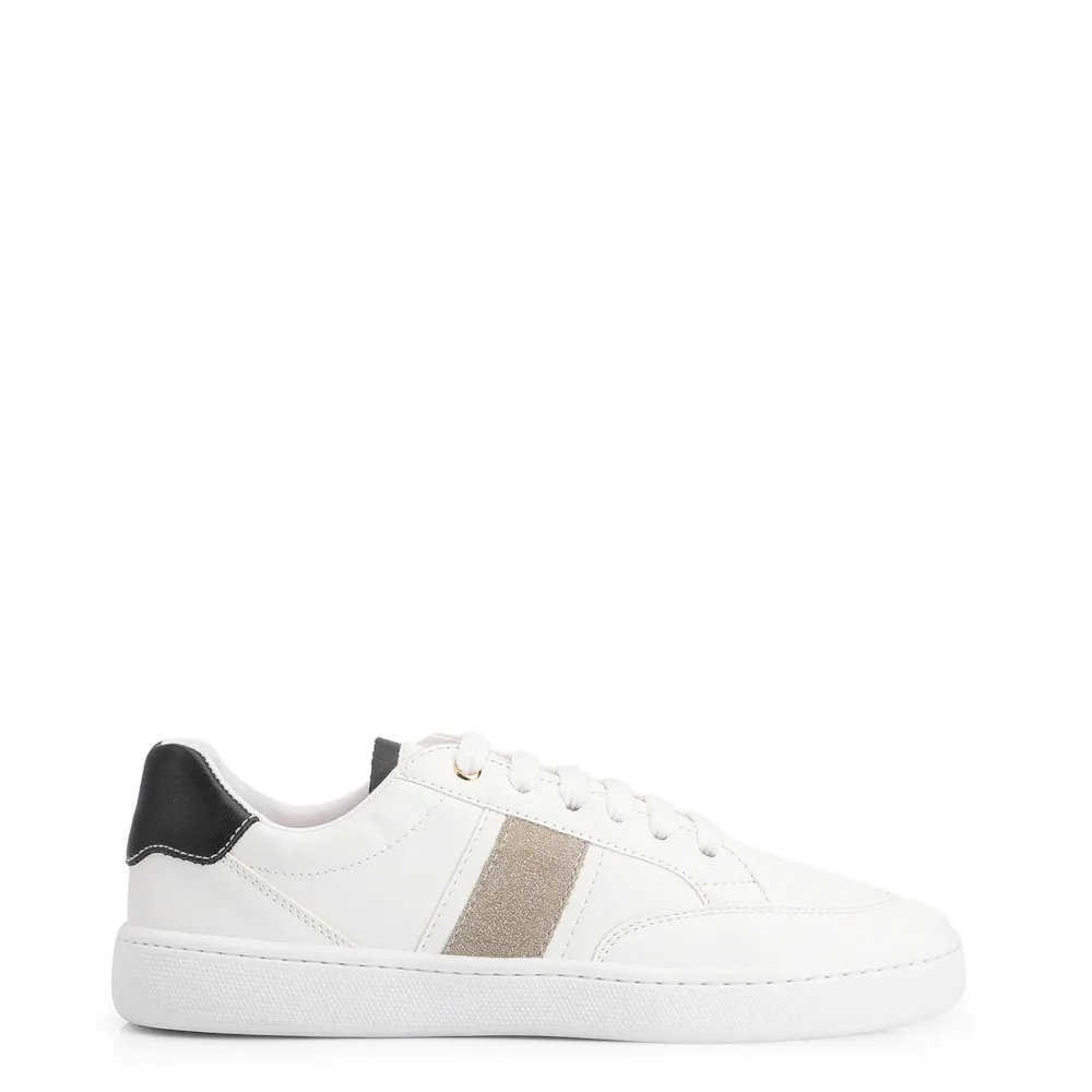 Tênis Alt Branco/Preto/Camurça Cinza - imagem 2