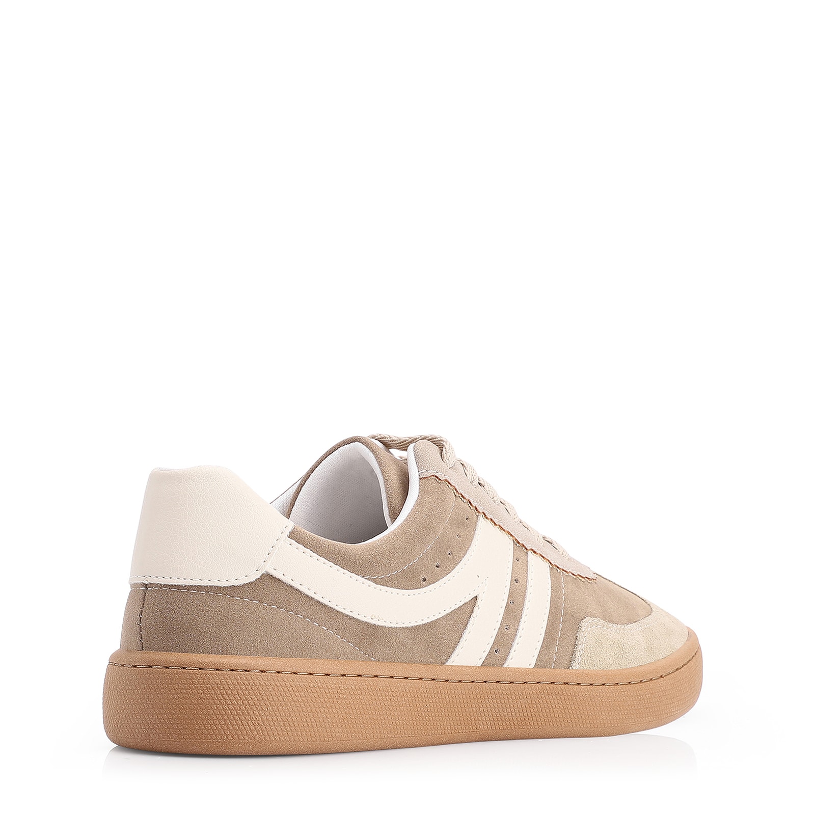 Tênis Alt Camurça Marrom/Cinza/Branco