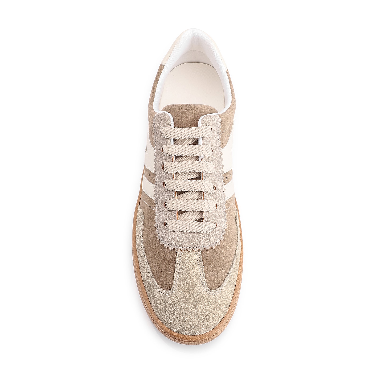 Tênis Alt Camurça Marrom/Cinza/Branco