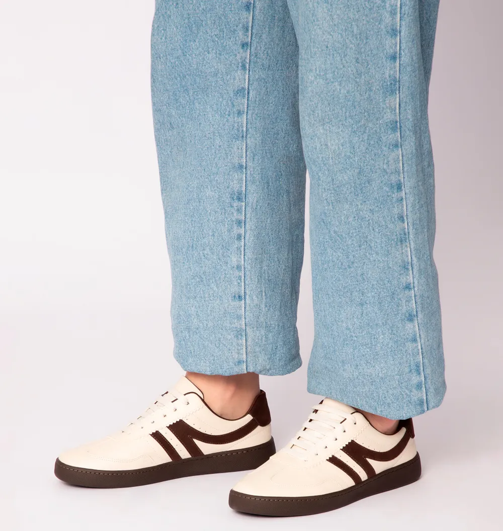 Tênis Alt Off White/Alt Marrom - imagem 2