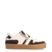 Tênis Alt Off White/Camurça Marrom/Couro Pelo Vaca - imagem 3