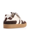 Tênis Alt Off White/Camurça Marrom/Couro Pelo Vaca - imagem 4