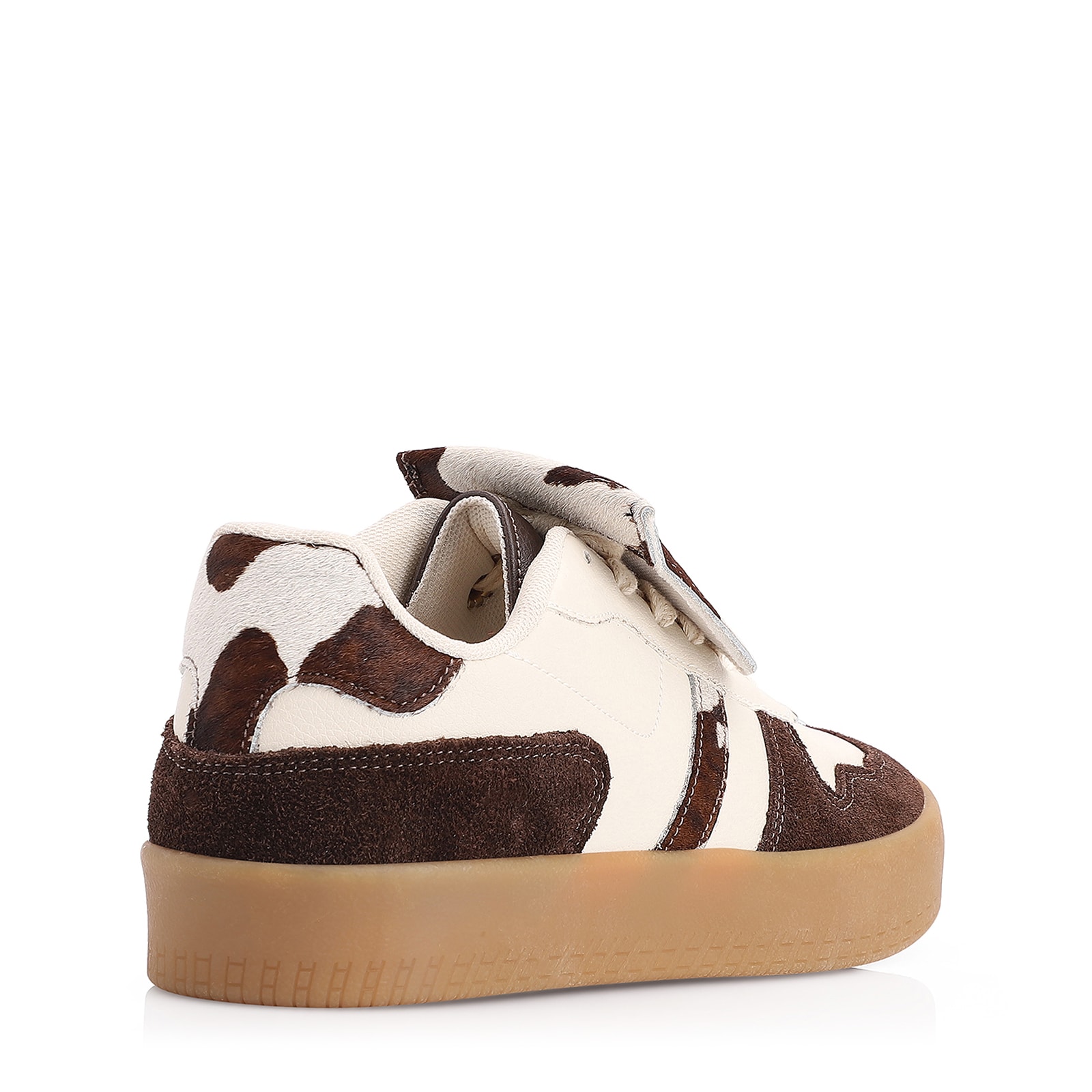 Tênis Alt Off White/Camurça Marrom/Couro Pelo Vaca