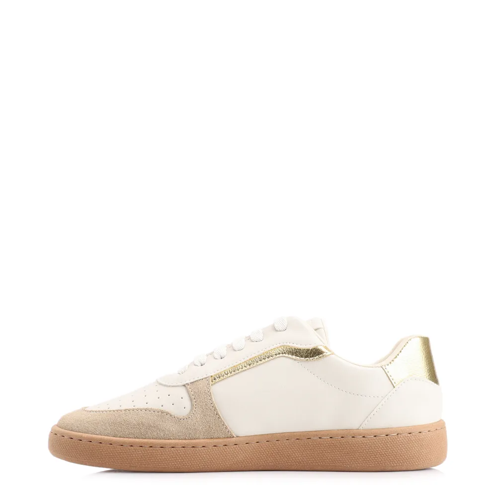 Tênis Alt Off White/Couro Camurça Bege - imagem 4