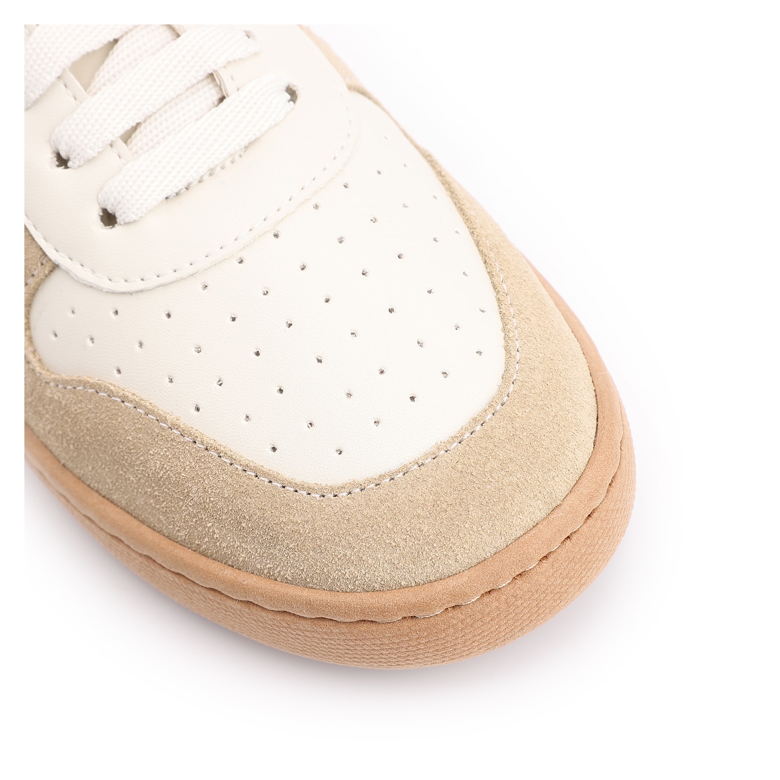 Tênis Alt Off White/Couro Camurça Bege