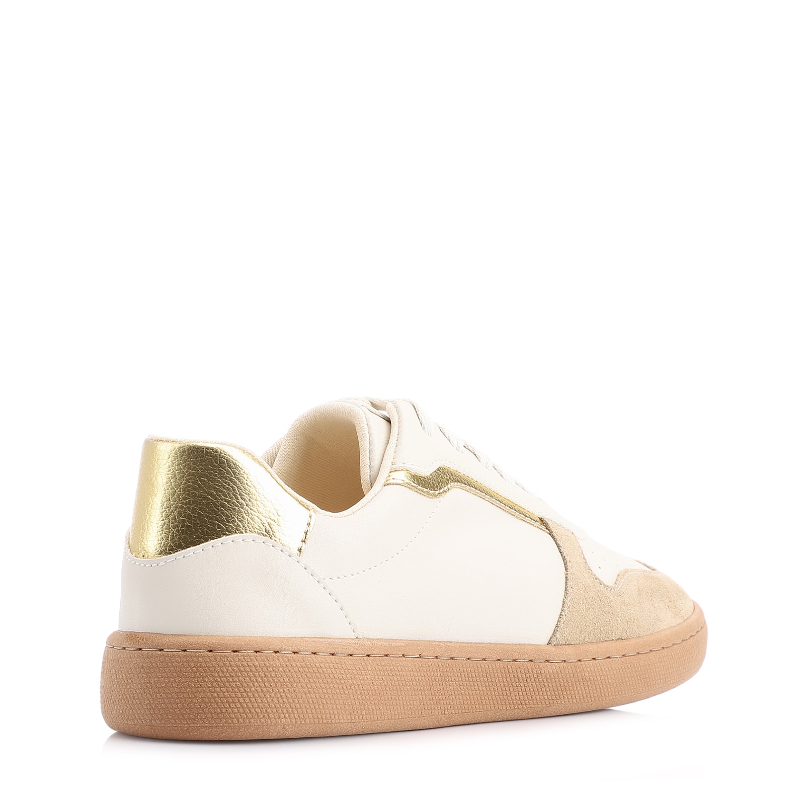 Tênis Alt Off White/Couro Camurça Bege